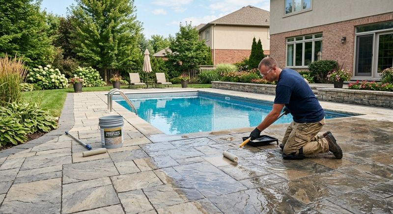 Concrete Patio Sealing in Kansas City, KS