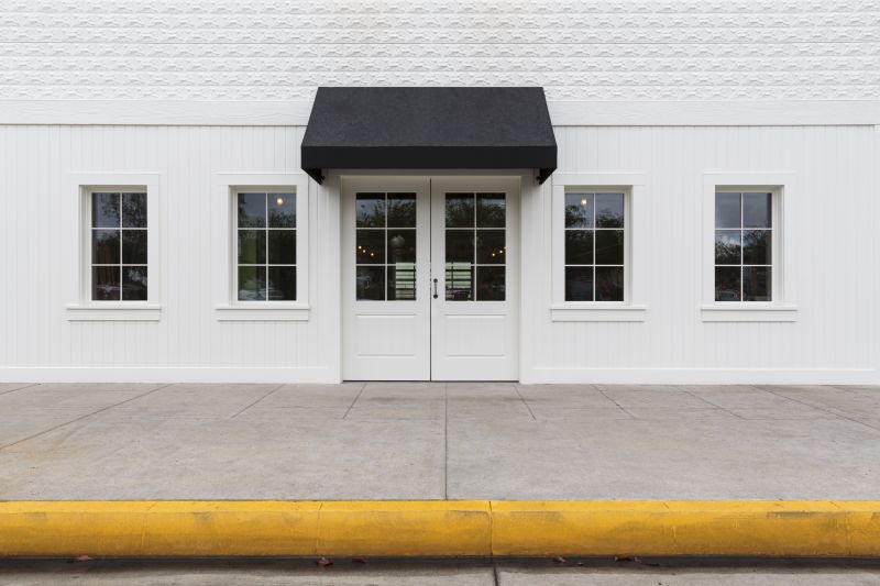 Aluminum Awning Washing detail