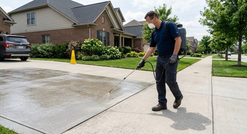 Stamped Concrete Sealing in Bellevue, WA